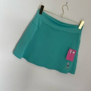 RUNNING SKIRTS Teal Running Skort Size M NWT
